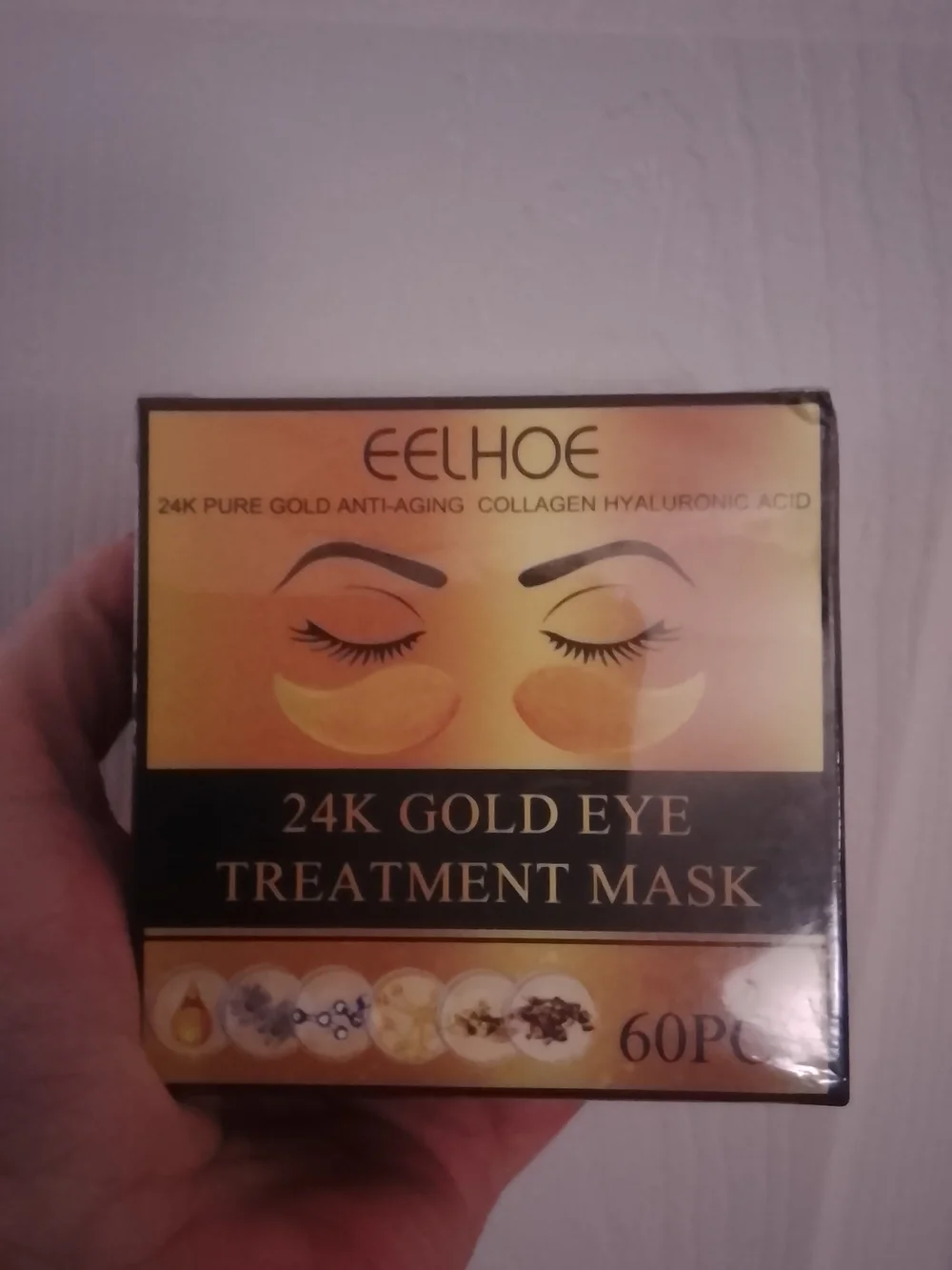 EELHOE 24K Gold Eye Treatment Mask 60 Patches
